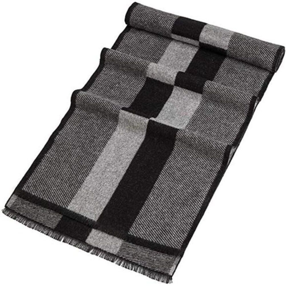 Warm Winter Scarf Men Mens Autumn Plaid Scarves For Men
